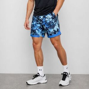 Under Armour Men’s Shorts Medium Blue Black Tie Dye  Athletic Training Gym NWT